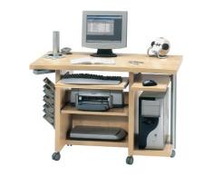 Jahnke 12928 Computer Tisch CPL 120 Buche Nachbildung 117,6 x 80 x 70 cm