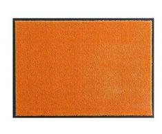 Hanse Home Waschbare Schmutzfangmatte Soft & Clean Orange, 39x58 cm