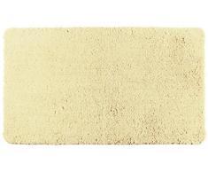 Wenko Badteppich Poly Hochflor Vanilla Duschmatte, Creme, 120 x 70 x 2 cm
