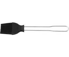 FMprofessional Backpinsel 21cm, 40mm Silikon, Schwarz Silber, ca