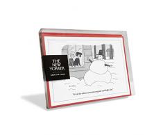THE NEW YORKER Cartoon Zeuness Protection Weihnachtskarten, 8 Stück