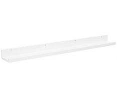 Americanflat Wandregal, schwebend, 91,4 cm, Weiß