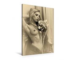 Premium Textil-Leinwand 60 cm x 90 cm hoch, Ein Motiv aus dem Kalender Bionda S. Erotische Momente | Wandbild, Bild auf Keilrahmen, Fertigbild auf echter Leinwand, Leinwanddruck (CALVENDO Menschen);CALVENDO Menschen