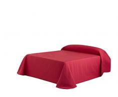 Eysa Sofaüberwurf, 270 cm, 75 Prozent Polyester, 25 Prozent Baumwolle, Kies Tagesdecke rot 08