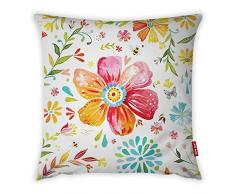 Bonamaison Dekorativ Kissenhülle, Kissenbezug, Zierkissenbezug, Wohnkultur, Für Sofa, Kaffeestube, Größe: 45X45 cm - Entworfen und hergestellt in der Türkei