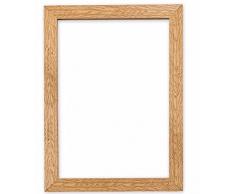 Breit Konfetti Holz Rahmen Range Fotorahmen | Bilderrahmen | Poster - wd-cnfeti-rnge-2-parent, Eiche, 23 x 18 cm