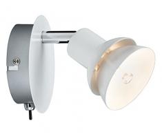 Paulmann 66618 Spotlight Double 1x2,2W G9 Weiß/Chrom 230V Metall 666.18 Deckenleuchte Lampe LED Deckenlampe Deckenstrahler