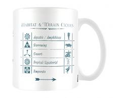 Wizarding World Kaffeetassen, Keramik, Mehrfarbig, 7.9 x 11 x 9.3 cm