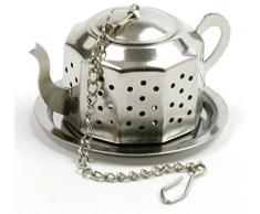 Norpro Teekanne insufer, Silber