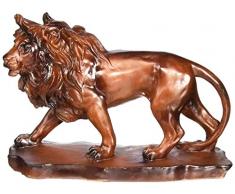 UG stealstreet Collectible Faux Holz auf Beutezug Löwe Figur