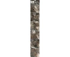 Plage Smooth - Tiles Fliesen stickerVOGEL[6 Bogen 15 x 15 cm], Vinyl, Grey, 15 x 0,1 x 15 cm