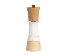 Bisetti Salzmühle Holz, Hellbraun, 18 cm