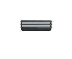Philips myGarden LED Wandaussenleuchte Pitchfork, neutralweiÃes Licht (4000 Kelvin , 500 lm), Anthrazit, Gartenleuchte