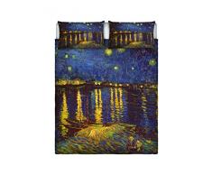 Italian Bed Linen Sogni dAutore Bettwäsche set, 100% Baumwolle, SD52, Doppelte