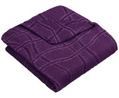 Zebra Textil Sofa, Violett