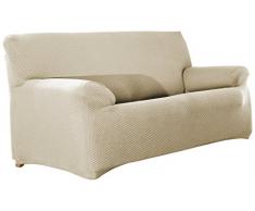 Eysa elastisch Sofa überwurf 4 sitzer Farbe 00-Ecru Sucre, Polyester, 37 x 17 x 29 cm