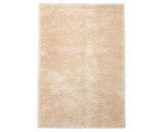 vidaXL 133053 Teppich Shaggy Hochflor 120x170cm Cremeweiß Wohnzimmer Pflegeleicht, Gewebe, Creme, Größe: 120 x 170 cm (B x L)