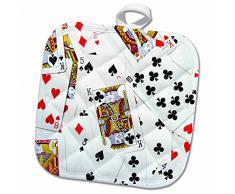 3dRose Topflappen, mehrere Farbe, 20,3 x 20,3 cm