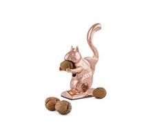 Excelsa Squirrel Nussknacker aus Aluminium, kupfereffekt