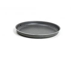 Bialetti Trudi R Pizzablech Aluminium Grau, Aluminium, grau, 30 x 30 x 19,5 cm