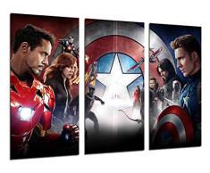 Gemälde Kamera Poster Foto mehrfarbig 97 x 62 cm