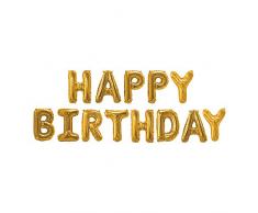 Folienballons - GoldHAPPY BIRTHDAY
