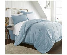 ienjoy Home Collection Bett in Einer Tasche, 8-teilig Modern California King grau