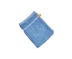 Baidani Uni 15x20cm-4 Stück Waschhandschuh, Baumwolle, Grau Blau, 20 x 15 cm, 4-Einheiten