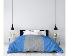 ArtVerse NFS Tennessee Football Stripes Bettbezug, Mikrofaser, 68 x 92, Blau und Grau