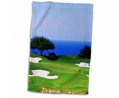 3dRose Gjo0127-Greg Johnston Handtuch, Motiv Hexe, Montego Bay, Jamaica-Ca22, Weiß, 38,1 x 55,9 cm