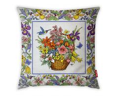 Bonamaison Dekorativ Kissenhülle, Kissenbezug, Zierkissenbezug, Wohnkultur, Für Sofa, Kaffeestube, Größe: 45X45 cm - Entworfen und hergestellt in der Türkei