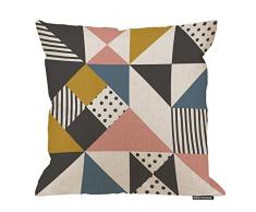 HGOD DESIGNS Kissenbezug mit Flaggenmotiv, Baumwolle, Leinen, Polyester, Dekoration, Sofa, Schreibtisch, Stuhl, Schlafzimmer, 40,6 x 40,6 cm 18x18Inch A10-0032