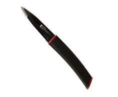 Bergner Titanium Black - Obst- & gemüsemesser Edelstahl schwarz 12.5 cm