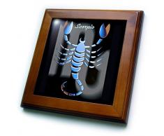 3dRose FT 925 _ 1 Tierkreiszeichen Skorpion von Fliesen, 8 von 8 Zoll