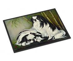 Carolines Treasures MH1044JMAT Teppich, Japanisches Chin Bambus, für Innen- und Außenbereich, 61 x 91 cm, Mehrfarbig