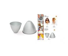 0062975 DECORA BACKFORM FÜR PUPPE AUS ELOXIERTEM ALUMINIUM Ø185 X 51 X H 148 MM