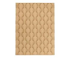 Solo Rugs Teppich, flachgewebt, handgeknüpft, 152 x 2,4 m, Sea Shell Brown
