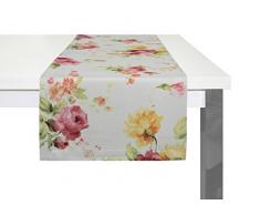 Wirth Tischläufer Montrose, Polyester, Rot, 40 x 150 cm