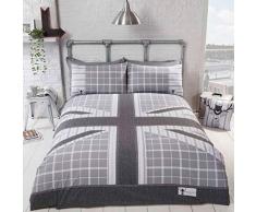 Rapport Bettwäsche-Set für Einzelbett, Grau