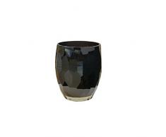 Onno Jewel Duftkerze, Glas, schwarz, 14,5cm