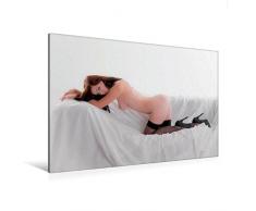 Calvendo Premium Textil-Leinwand 120 cm x 80 cm quer, on My Knees | Wandbild, Bild auf Keilrahmen, Fertigbild auf echter Leinwand, Leinwanddruck Menschen Menschen