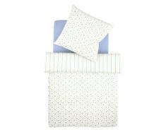 fleuresse Squares Satinbettwäsche mit Reißverschluss lavendel 155/220 + 80/80 cm