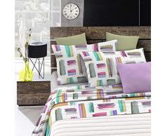 Fantasy Italian Bed Linen Bettwäsche, Multicolor, Mikrofaser, Einzelne