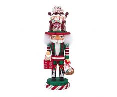 Kurt S. Adler 16.5-Inch Hollywood Night Before Christmas Sugar Plum Dreams Nutcracker, 3rd in Series Nussknacker, Mehrfarbig