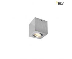 SLV LED Deckenlampe TRILEDO CL fÃ¼r eine effektvolle Innen-Beleuchtung | dreh- und schwenkbare LED Deckenleuchte, Decken-Strahler, Spot Innenleuchte, schlichtes edles Design | GU10, max. 50W, EEK E-A++