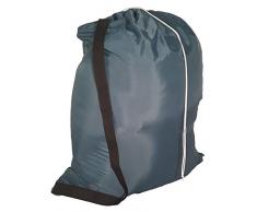 Owen Sewn Robuster Wäschesack mit Gurt, 101,6 x 127 cm Marineblau