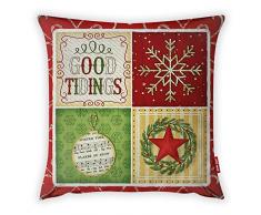 Bonamaison Dekorativ Kissenhülle, Kissenbezug, Zierkissenbezug, Wohnkultur, Für Sofa, Kaffeestube, Größe: 45X45 cm - Entworfen und hergestellt in der Türkei