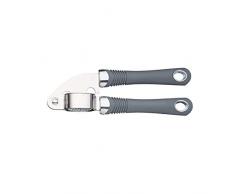 Kitchen Craft Knoblauchpresse mit Komfortgriff, Edelstahl, Silber/Grau, 28 x 18 x 18 cm