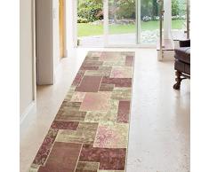 Confetti Teppich, Beige, 80 x 700 cm