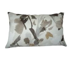 Sauermilch 141230453624 Flowers Dekokissen, 30 x 45 cm, beige